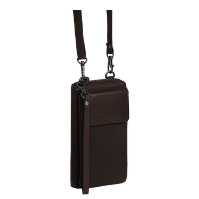 The Chesterfield Brand Malaga Shoulderbag Mobiel brown