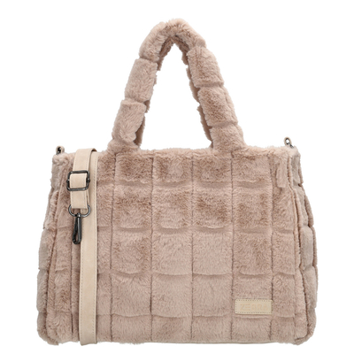 Zebra Trends Milou Handbag light taupe