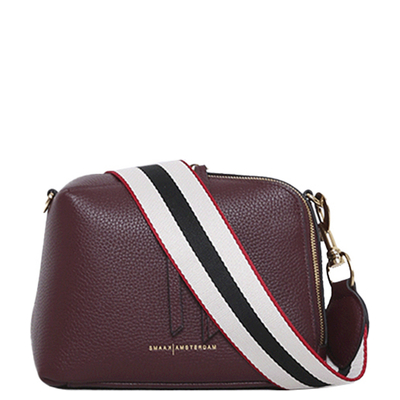 Smaak Amsterdam Blake Crossbody bordeaux