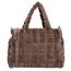 Zebra Trends Milou Handbag dark taupe