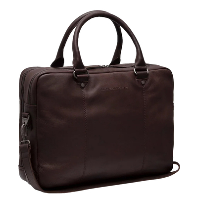 The Chesterfield Brand Boston Laptoptas 15" Shoulderbag brown