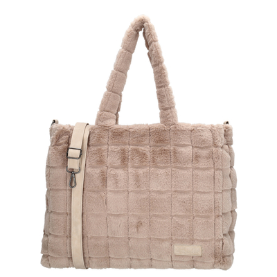 Zebra Trends Milou Shopper light taupe