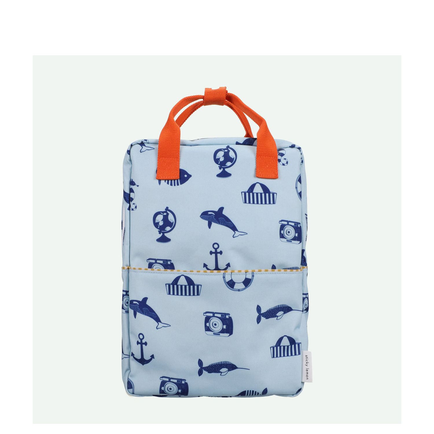 Sticky Lemon rugzak geel en multicolor