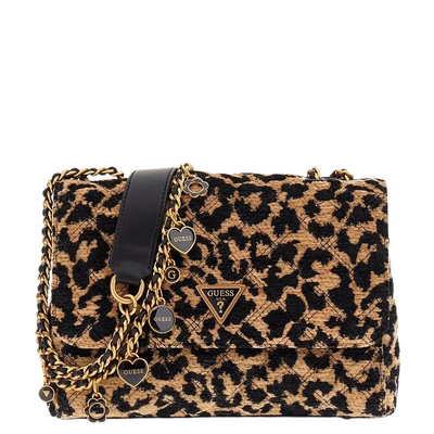 Guess Giully II 2 Comp Cnvrtble Flap leopard