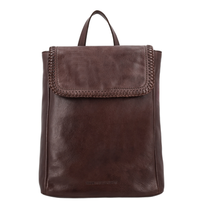 Hide & Stitches Inspired by Country Backpack dark brown