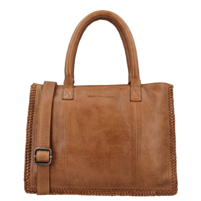 Hide & Stitches Inspired by Country Handbag cognac