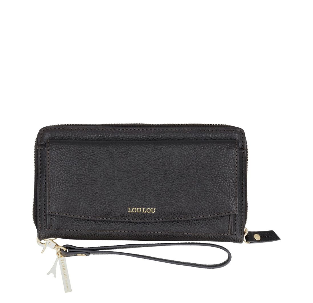 Loulou Essentiels portemonnee bruin