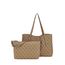 Guess Brenton Tote latte logo