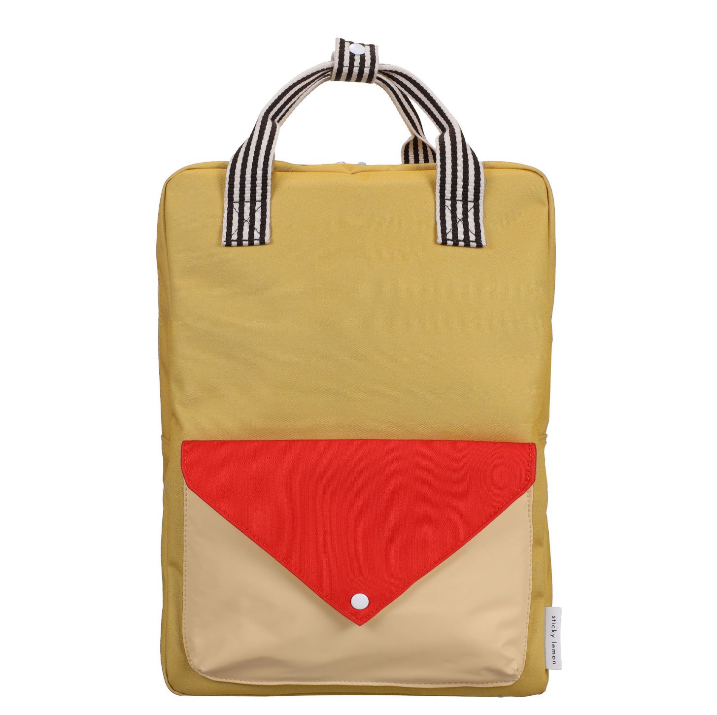 Sticky Lemon rugzak groen, geel en multicolor