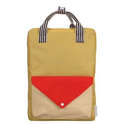 Sticky Lemon Wonders Envelope Backpack Large reed green