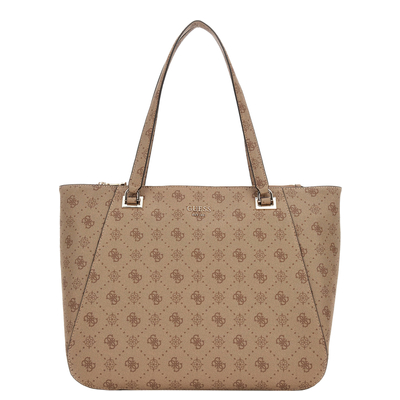 Guess Calebra Tote latte logo