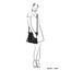 Hide & Stitches Paint Rock Backpack Shopper black