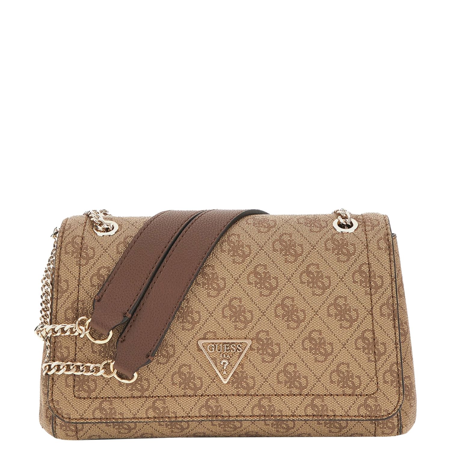 Guess Noelle schoudertas bruin