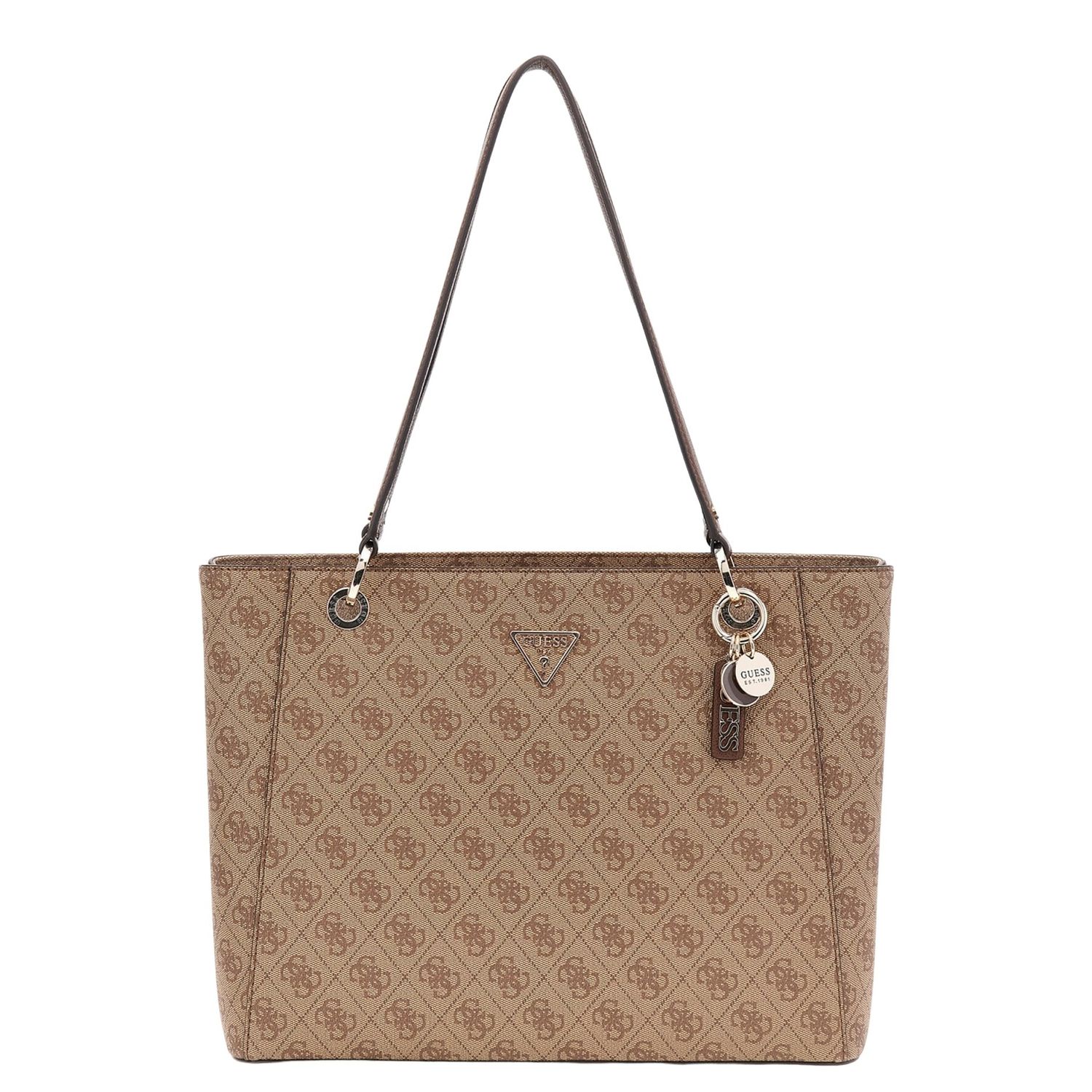 Guess Noelle schoudertas bruin