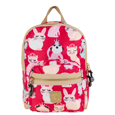 Pick & Pack Sweet Animal Backpack S rosa