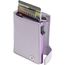 Tony Perotti Furbo Leather Cardholder W/ Coinpocket purple