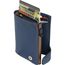 Tony Perotti Furbo Leather Cardholder W/ Coinpocket dark blue/ brown