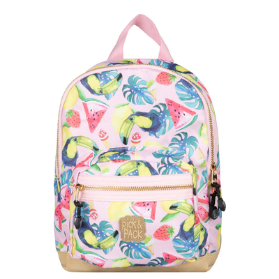 Pick & Pack Tropical Fruit Backpack S soft pink