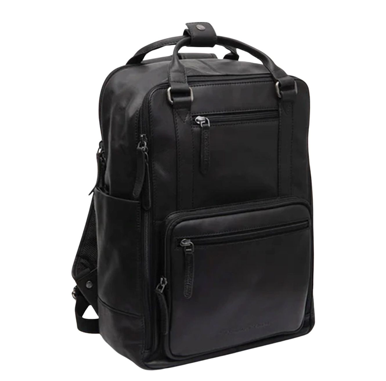 The Chesterfield Brand Calden laptop laptop rugzak black