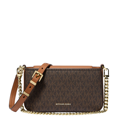 Michael Kors Bryant SM Conv Crossbody Pouchette brn/acorn
