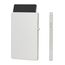 Valenta Card Wallet Aluminium MagSafe Thin silver
