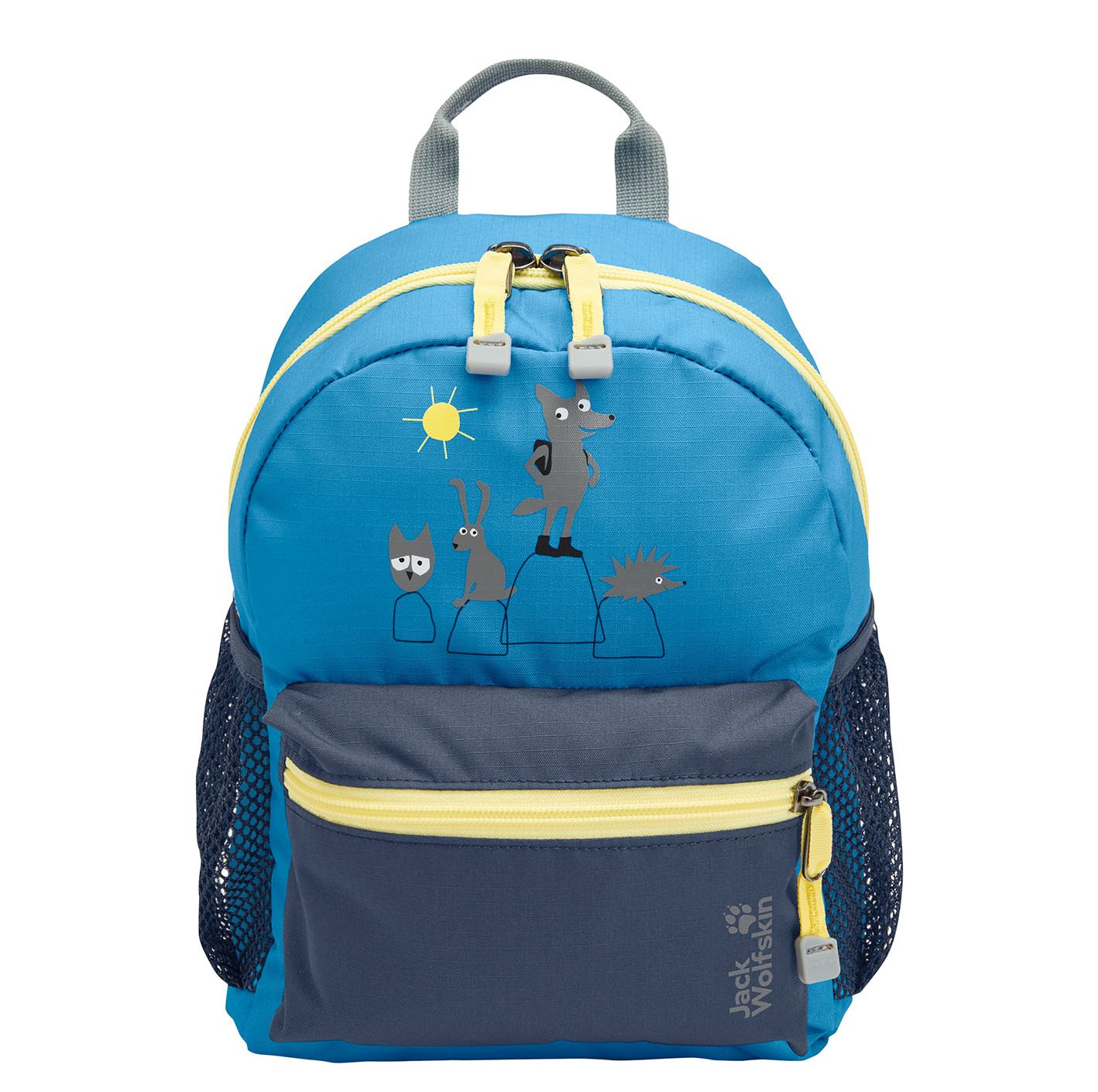 Jack Wolfskin schooltas blauw