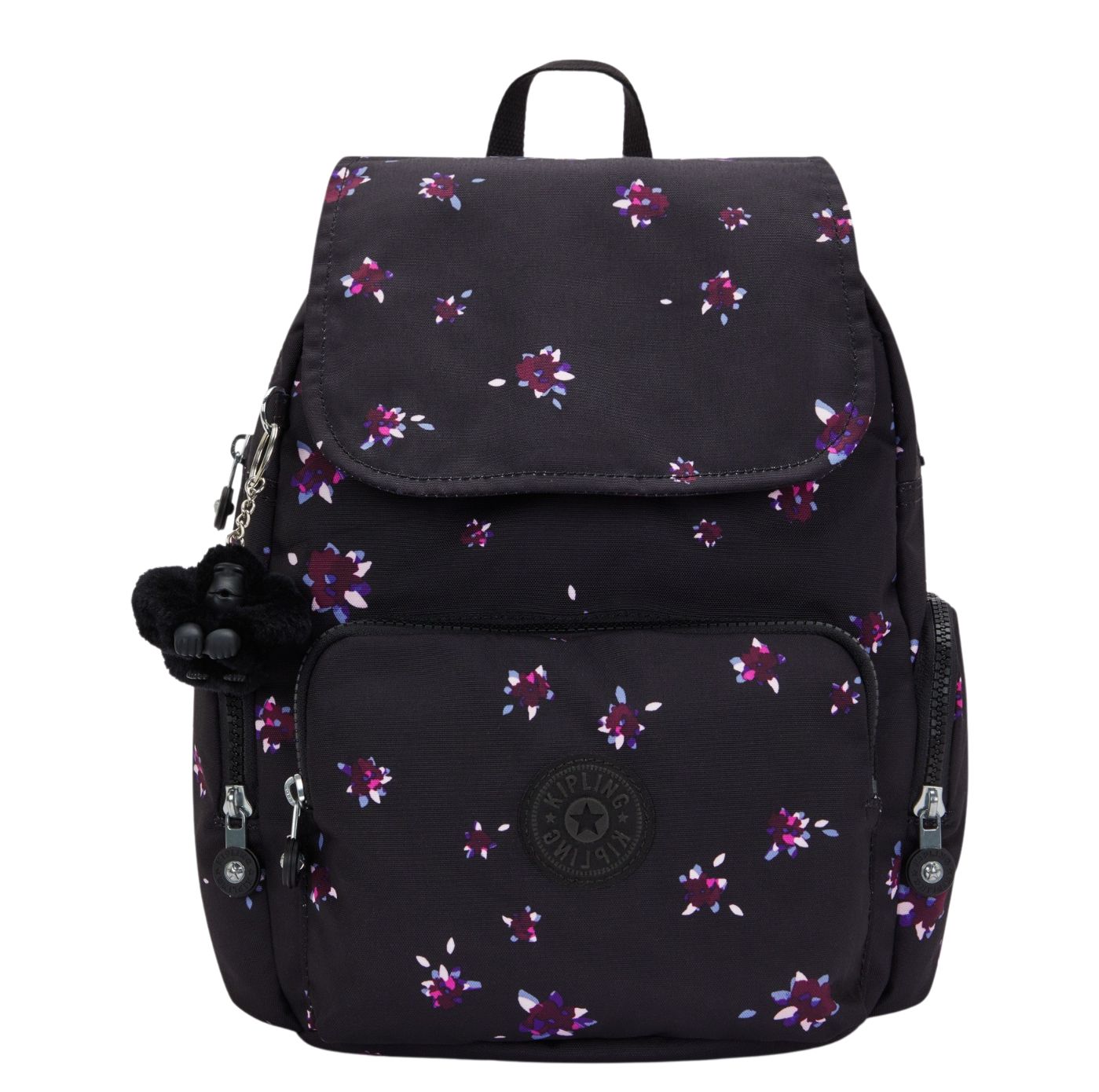 Kipling City Zip S b prt night flower rugzak