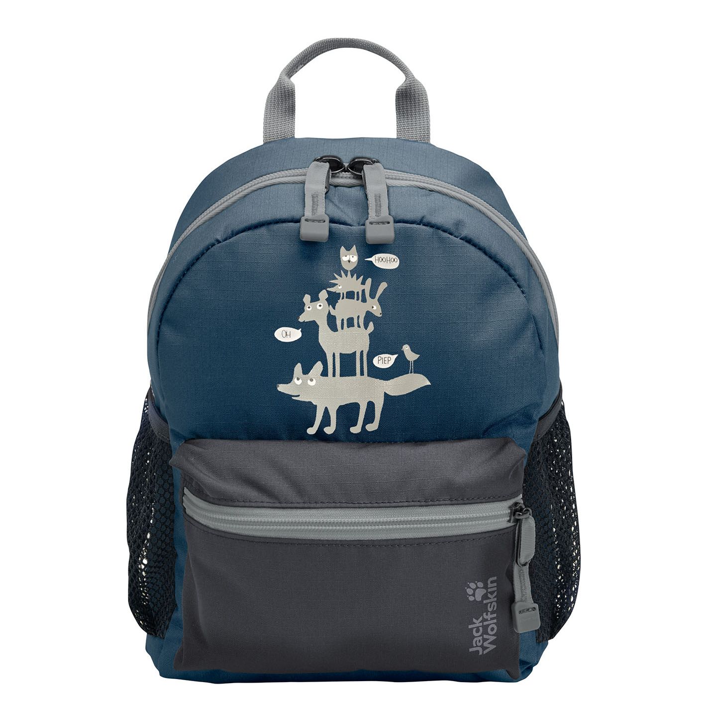Jack Wolfskin schooltas blauw