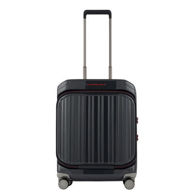 Piquadro PQ Light Fast Check Laptop Cabin Spinner 55 black