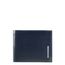 Piquadro Blue Square Men's Wallet With Flip Up/Coin Pocket night blue