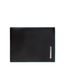 Piquadro Blue Square Men's Wallet With Coin Pocket black
