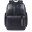 Piquadro Urban Fast Check PC Backpack 15.6" dark blue