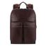 Piquadro Blue Square Revamp Pockets Laptop Backpack 13.3" mahogany brown