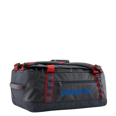 Patagonia Black Hole Duffel 40L smolder blue w/amanita red