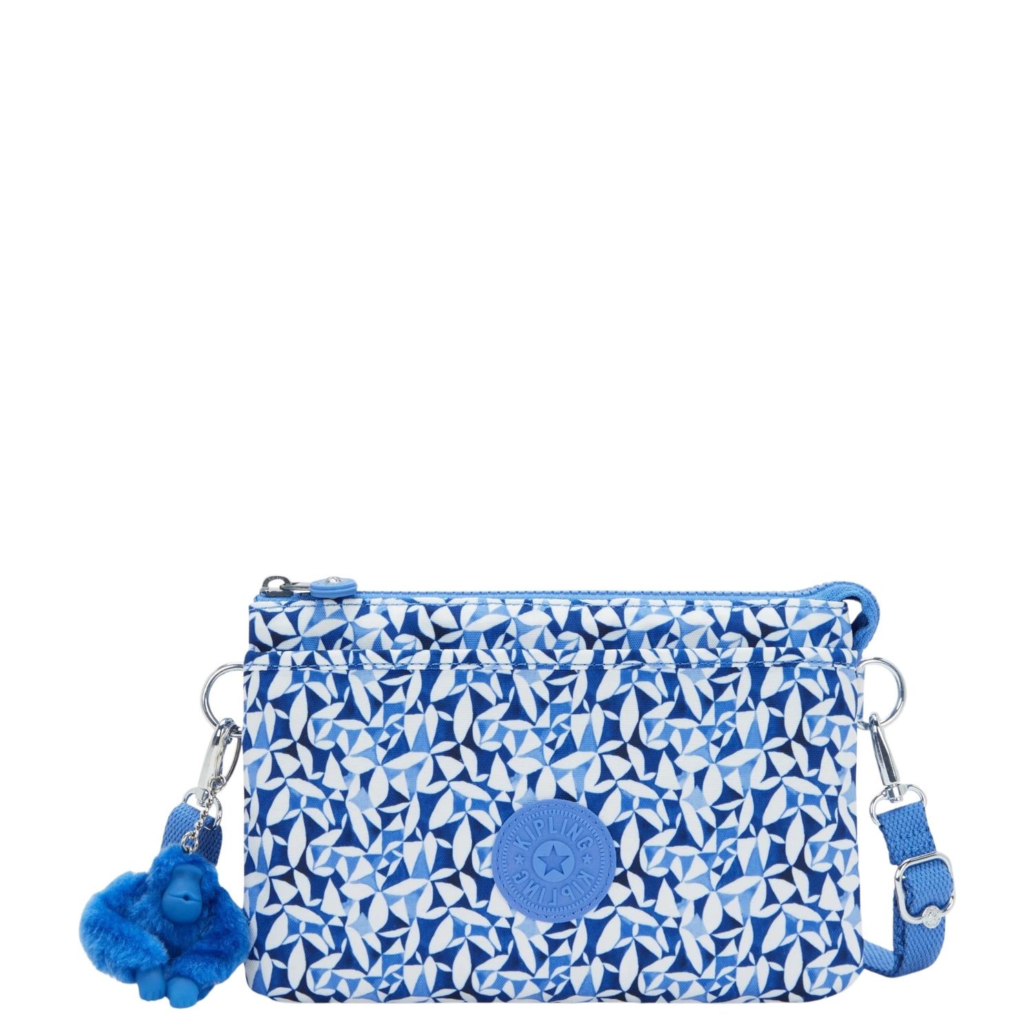 Kipling Riri crossbodytas blauw