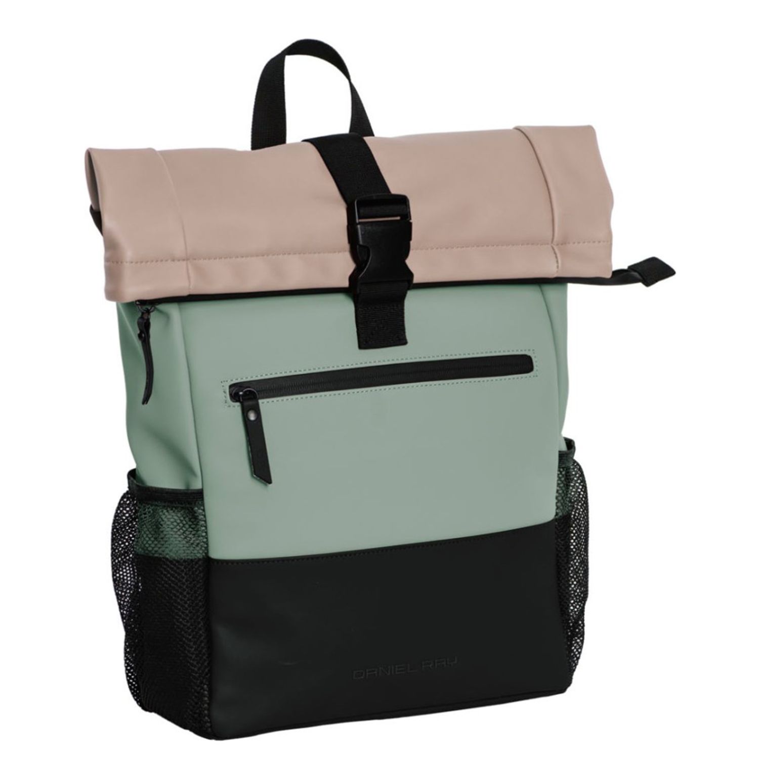 Daniel Ray Laptop Rugzakken zwart, groen en multicolor