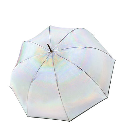 Knirps C.760 Stick Transparent stardust black