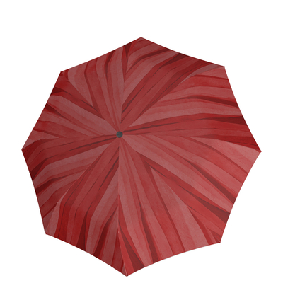 Knirps T.200 Medium Duomatic Umbrella soft scarlet