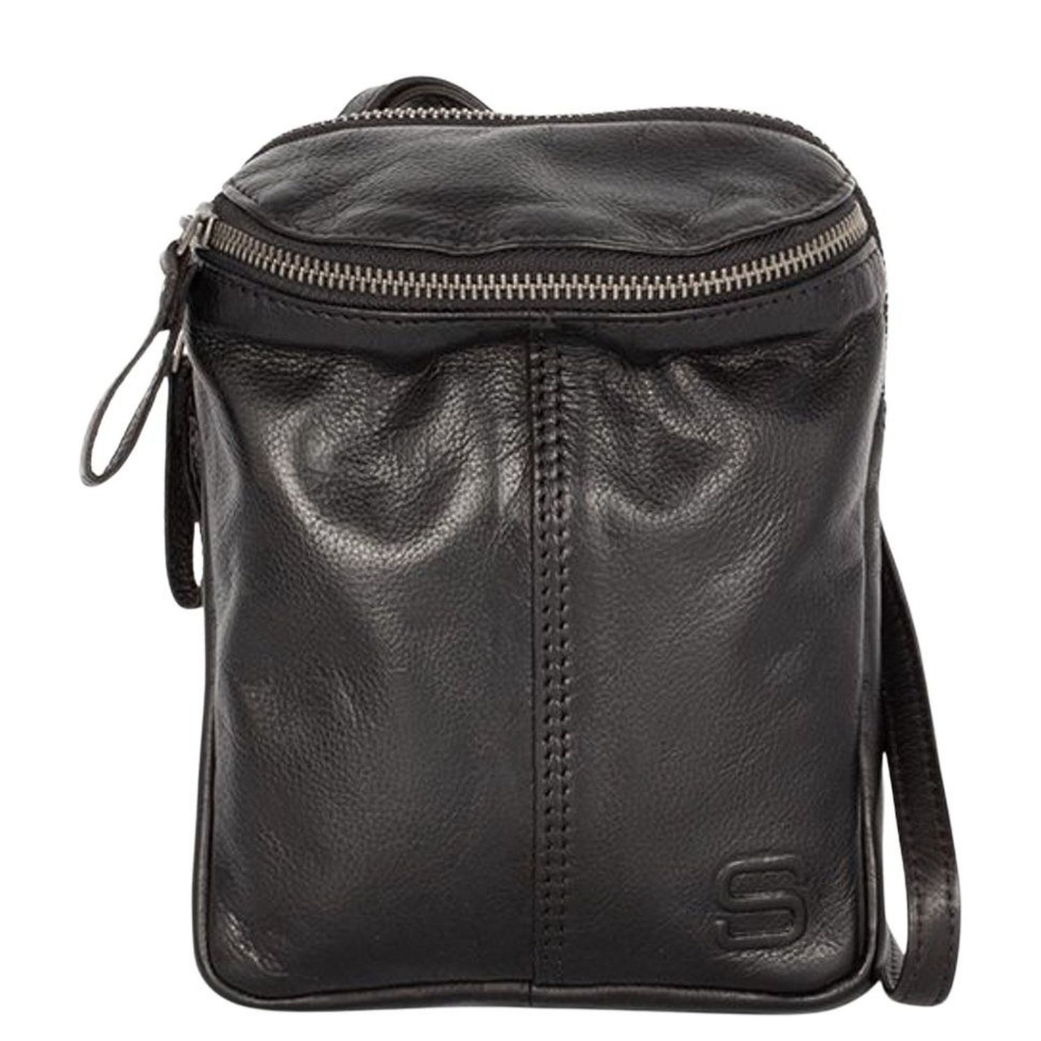 Spikes & Sparrow crossbodytas zwart