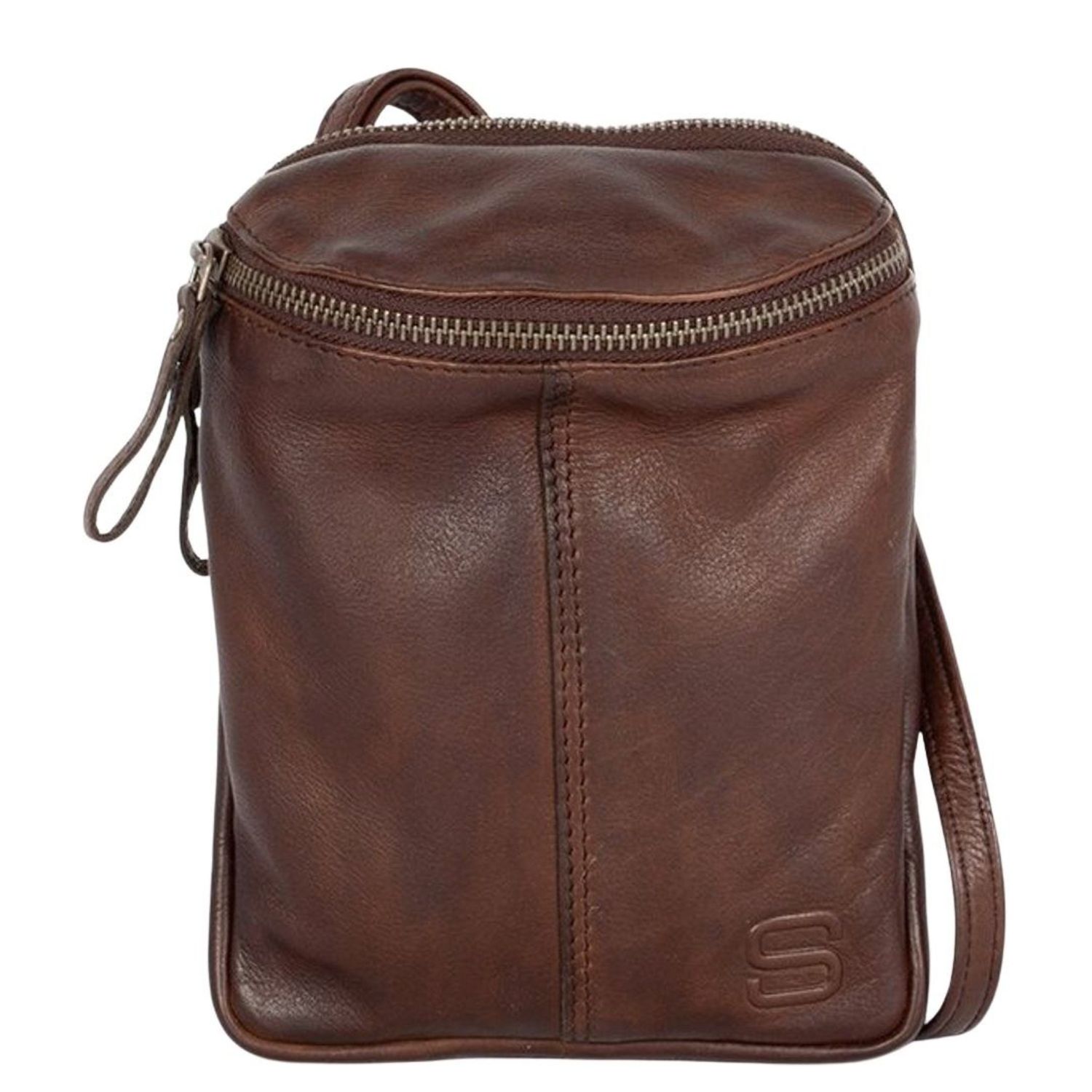 Spikes & Sparrow crossbodytas bruin