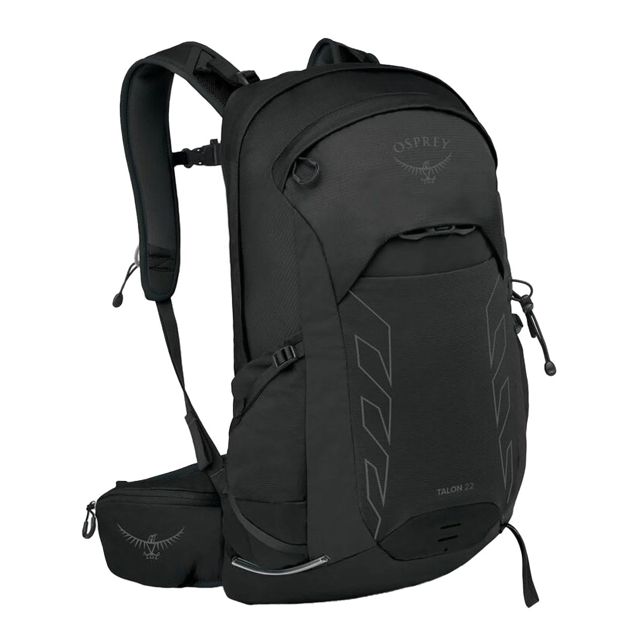 Osprey Talon rugzak zwart en grijs