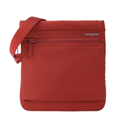 Hedgren Inner City Leonce Crossbody Umhängetasche - mit RFID-Schutz - dahlia red