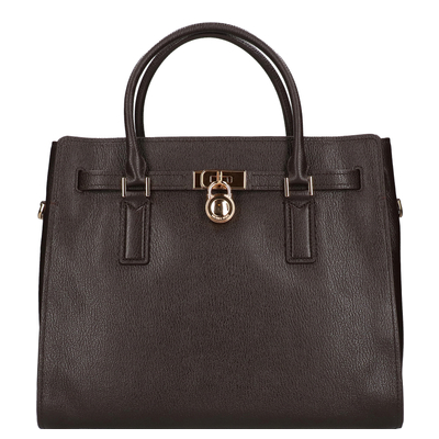 Michael Kors Hamilton Moderne Satchel chocolate