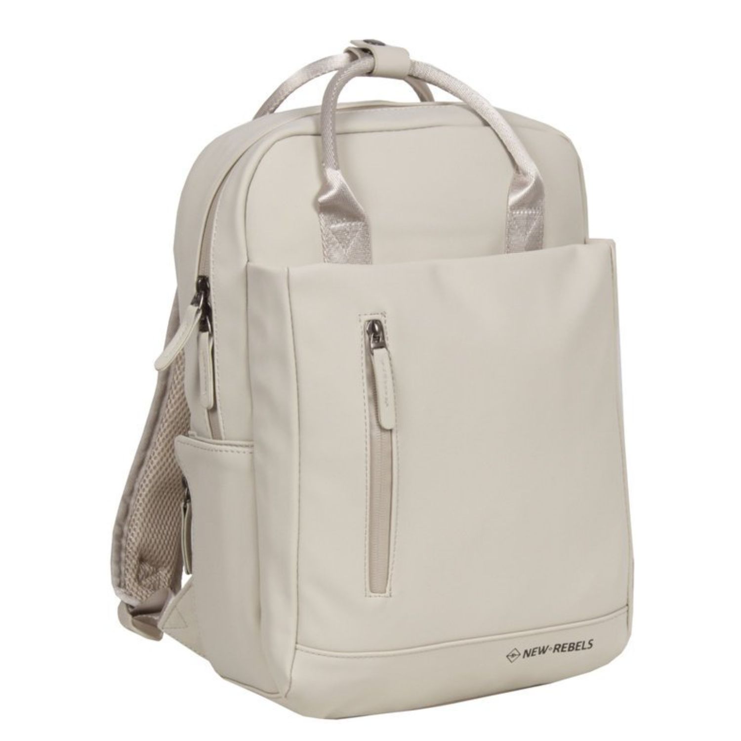 New Rebels Harper Miami Beige 10L Rugzak Waterafstotend Laptop 13