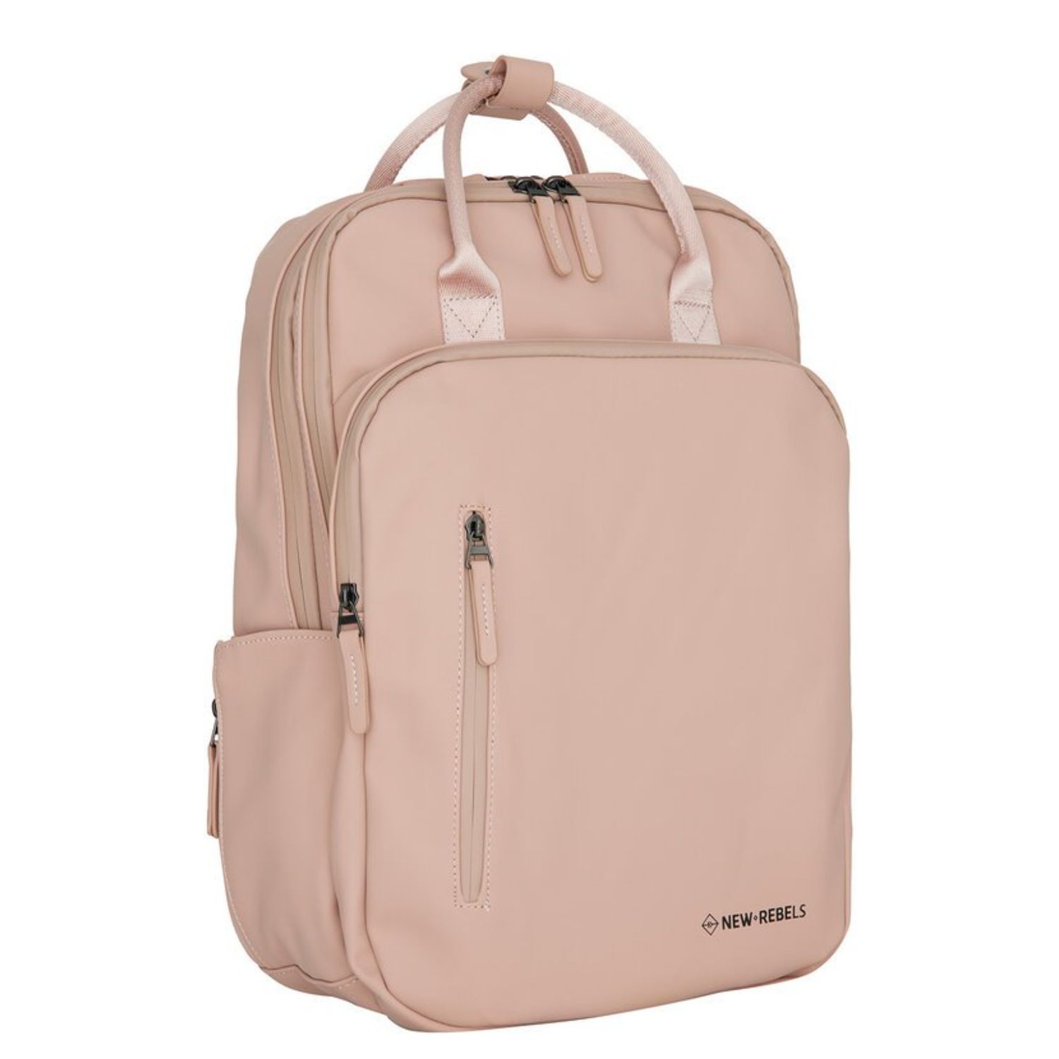 New Rebels William Milwaukee Oudroze 18L Rugzak Waterafstotend Laptop 15.6 Schooltas - Update: sterke ritsen