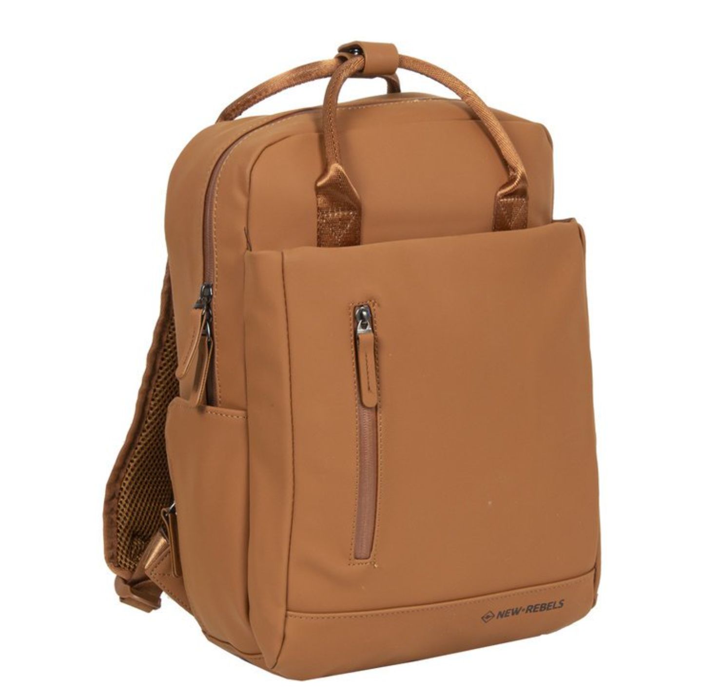 New Rebels Harper Miami Cognac 10L Rugzak Waterafstotend Laptop 13
