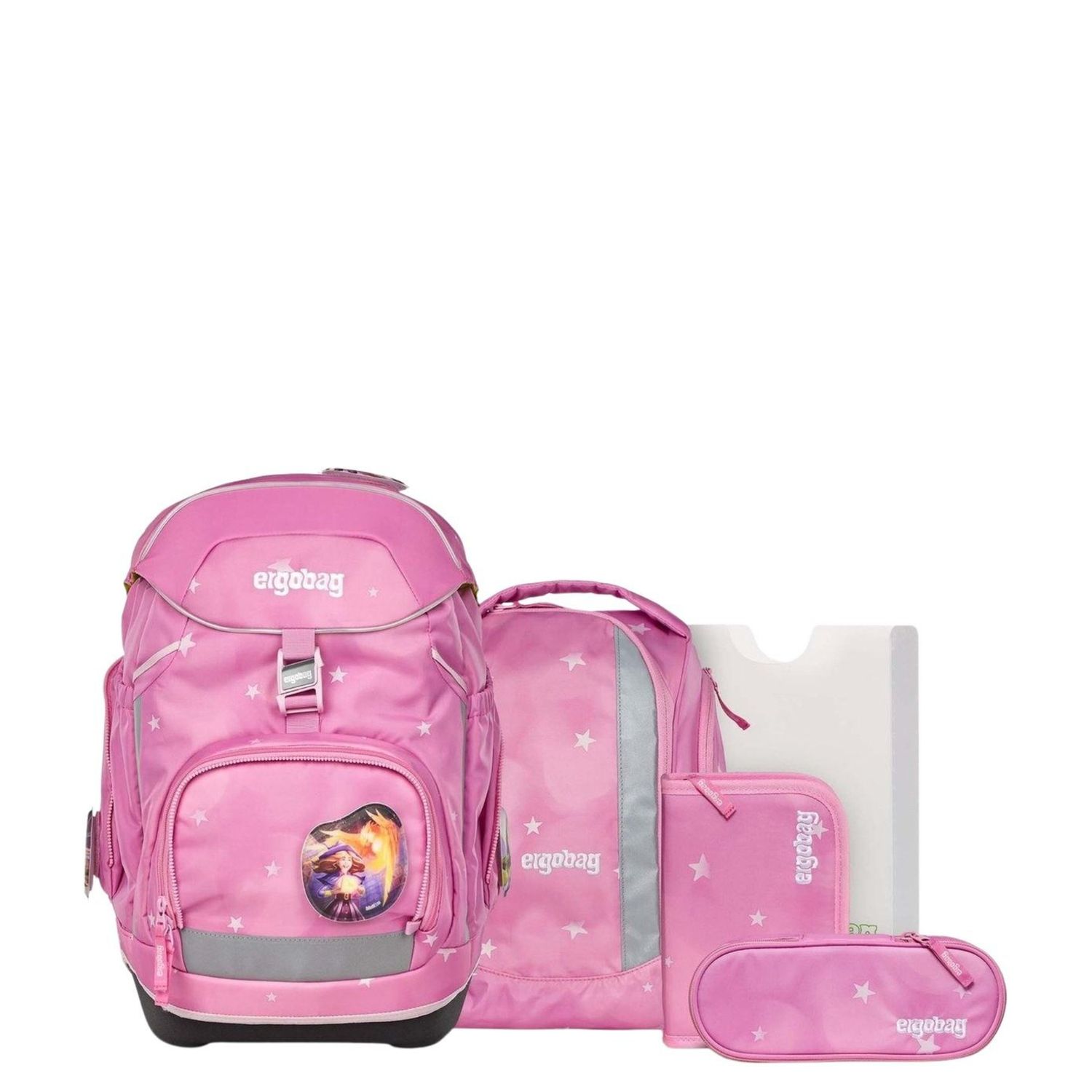 Ergobag Pack Set Backpack magic cloudbear schooltas kind