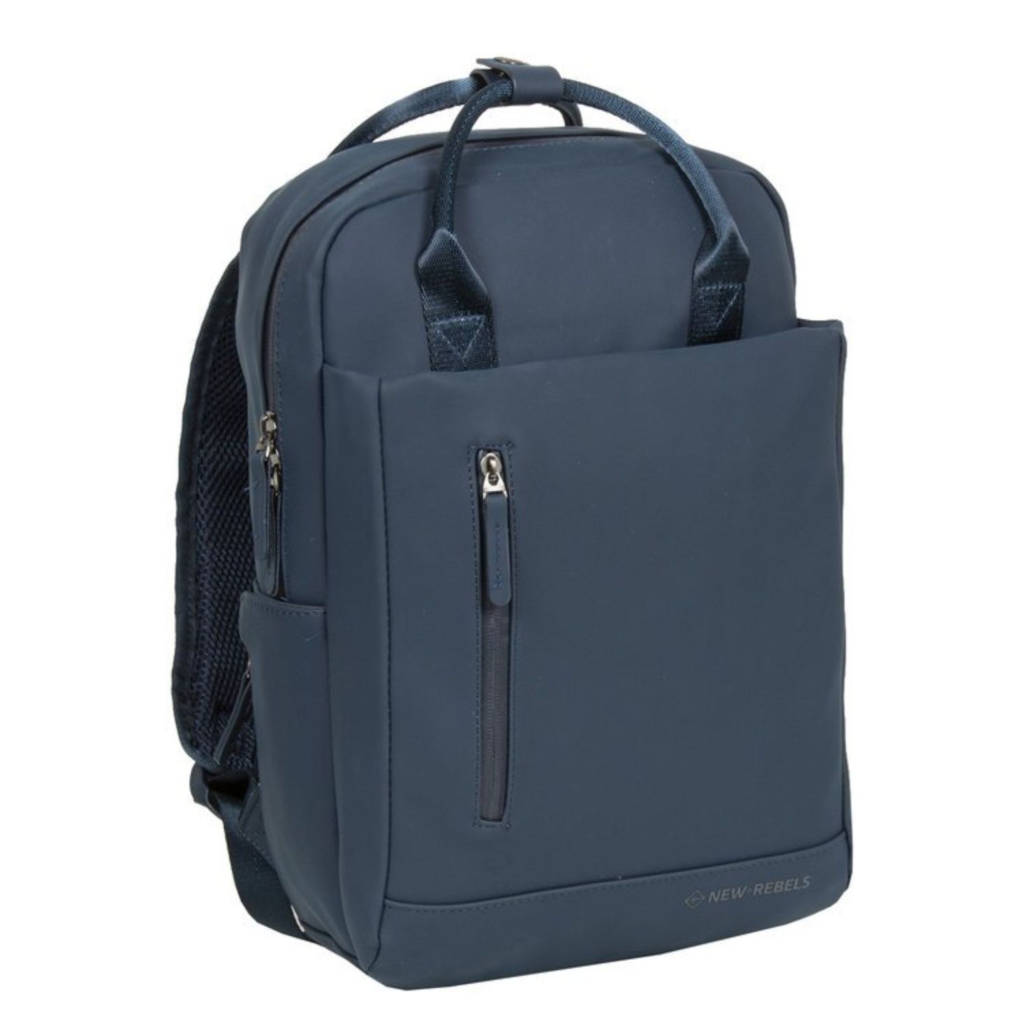 New Rebels Harper Miami Navy 10L Rugzak Waterafstotend Laptop 13