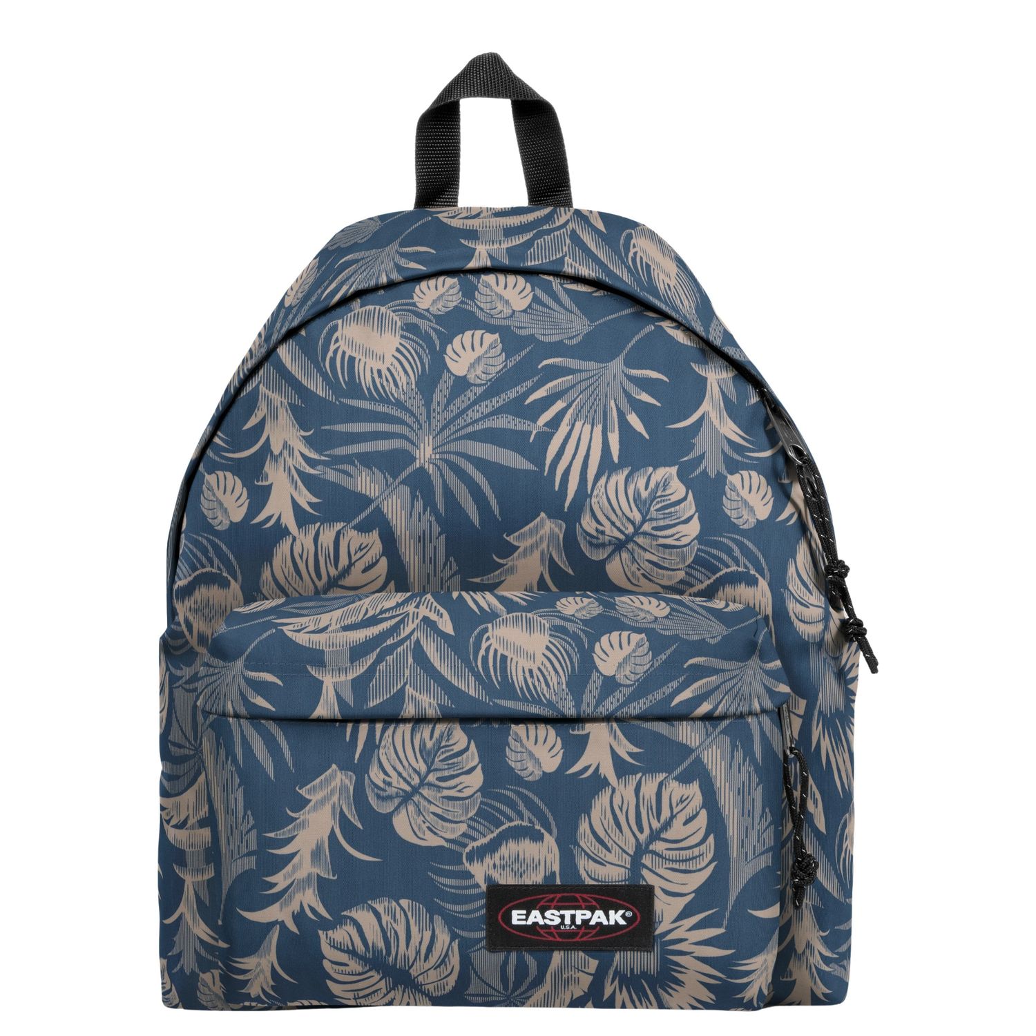 Eastpak Padded Pak'r schooltas blauw, beige en multicolor