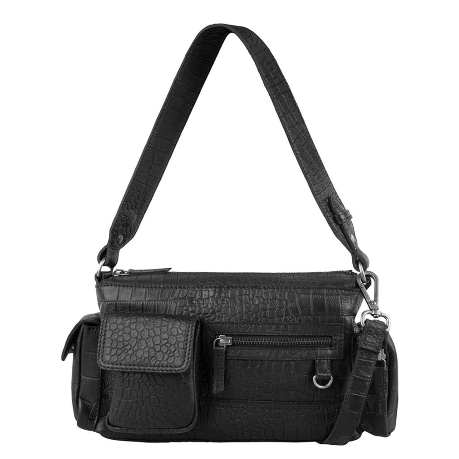 Cowboysbag crossbodytas zwart